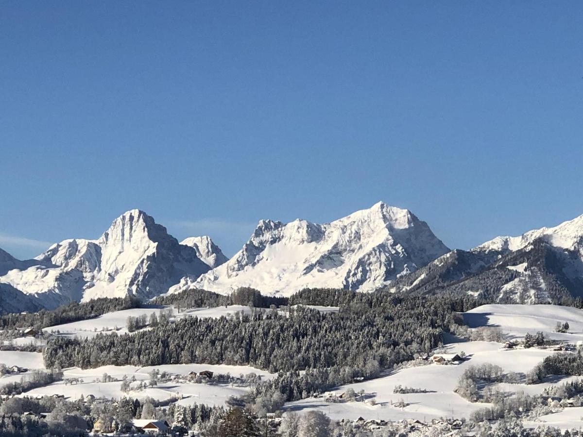 Ferienwohnung Pyhrgasblick Rosenau am Hengstpass المظهر الخارجي الصورة